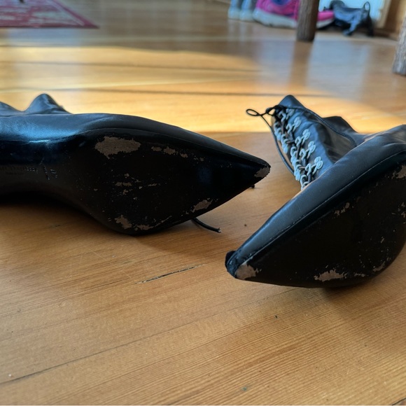 Oliver Theyskens Vogue spring 2018 runway black bootie - Picture 5 of 7